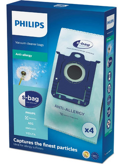 Philips FC8022/04 Σακούλες Σκούπας 4τμχ Συμβατές με Σκούπα Philips