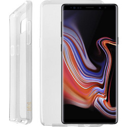 Idol 1991 Air Slim Back Cover Transparent White (Galaxy Note 9)