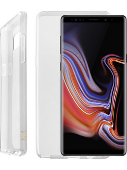 Idol 1991 Air Slim Back Cover Transparent White (Galaxy Note 9)