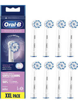 Oral-B Sensitive Clean Ανταλλακτικές Κεφαλές 8τμχ