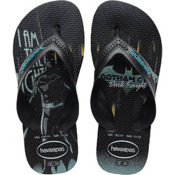 Havaianas Max Herois Παιδικές Σαγιονάρες για Αγόρι Μαύρες 4130302-3983