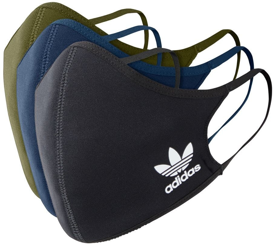 Adidas Originals Face Covers M/L H59842 Wild Pine, Crew Navy \u0026 Μαύρη 3τμχ |  BestPrice.gr