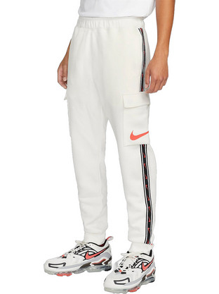 Nike Sportswear Repeat Ανδρικό Παντελόνι Φόρμας με Λάστιχο Διαφανές DX2030-133