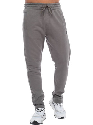 BE:NATION Ανδρικό Παντελόνι Φόρμας Fleece Ανθρακί 02302312-3F