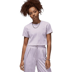 Jordan Flight Γυναικείο Αθλητικό Crop Top Μωβ DX0401-576