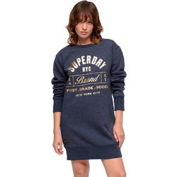 Superdry Mini Καθημερινό Φόρεμα Navy Μπλε W8011496A-ZE2