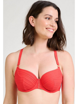 Sans Complexe Bikini Top με Ενίσχυση Κόκκινο 78AAH71