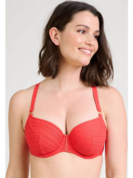 Sans Complexe Bikini Top με Ενίσχυση Κόκκινο 78AAH71