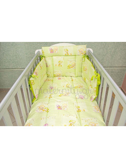 Beauty Home Babies Σετ Κούνιας Green 3τμχ