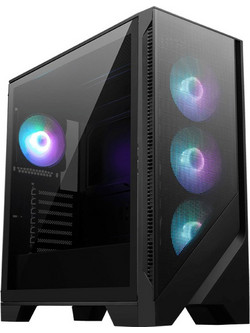 MSI MAG Forge 320R Airflow Black Gaming Midi Tower Κουτί Υπολογιστή με Πλαϊνό Παράθυρο