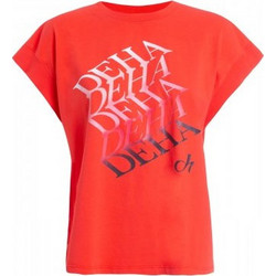 Deha Γυναικείο Αθλητικό T-Shirt Κόκκινο B64520-55214