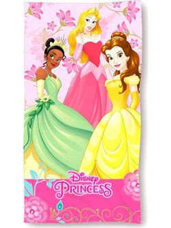 Disney Princess Παιδική Πετσέτα Θαλάσσης Microfibre Ρόζ 70x140cm