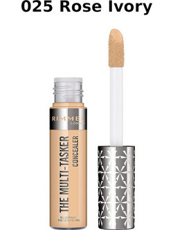 Rimmel The Multi-Tasker 025 Rose Ivory Liquid Concealer 10ml