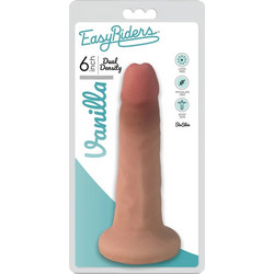 XR Brands Easy Riders FIne Ρεαλιστικό Dildo με Βεντούζα 15.25cm Flesh