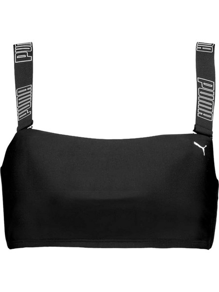 Puma Bandeau Αθλητικό Γυναικείο Μαγιό Bikini Top Μαύρο 701226347-003