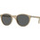 Persol PO3152S 1169B1 Ανδρικά Γυαλιά Ηλίου Στρογγυλά Κοκάλινα Μπεζ με Μαύρο Polarized Φακό