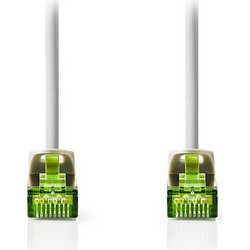 Nedis S/FTP Cat.7 Καλώδιο Δικτύου Ethernet 10m Grey CCGL85420GY100