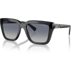 Vogue VO5575S 31324L Γυναικεία Γυαλιά Ηλίου Πεταλούδα Κοκάλινα Μαύρα με Μαύρο Degradee Φακό