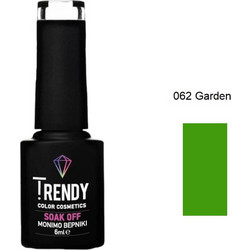 Trendy 62 Garden Ημιμόνιμο Βερνίκι Νυχιών 6ml