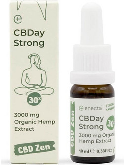 Enecta CBDay Strong 30% Organic Hemp Extract 10ml