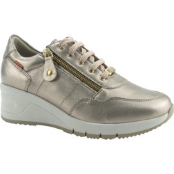 Ragazza Γυναικεία Sneakers Flatforms Ροζ Χρυσά 0322