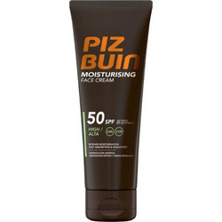 Piz Buin Moisturising Αντηλιακή Κρέμα Προσώπου SPF50+ 50ml