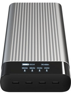 Hyper HJ245B Power Bank 27000mAh 245W με 3 Θύρες USB-C