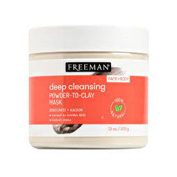 Freeman Deep Cleansing Powder-to-Clay Κρεμώδης Μάσκα Προσώπου με Ρετινόλη 370gr
