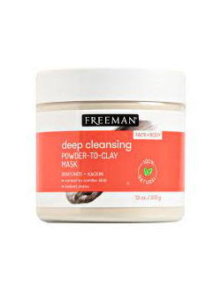 Freeman Deep Cleansing Powder-to-Clay Κρεμώδης Μάσκα Προσώπου με Ρετινόλη 370gr
