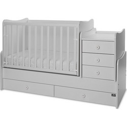 Lorelli Maxi Plus Trio Πολυμορφική Κούνια για Στρώμα 62x110cm White 10150580024P