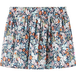 vidaXL Παιδική Φούστα Floral Navy Μπλε 14370