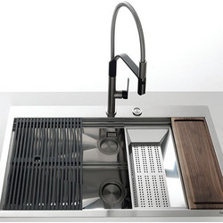 Foster Milanello Ένθετος Νεροχύτης Inox 80.6x52cm