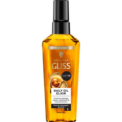 Schwarzkopf Gliss Daily Ξηρό Λάδι Μαλλιών για Επανόρθωση 75ml