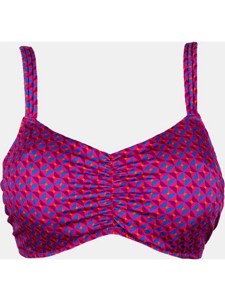 Rock Club Bikini Top Μπουστάκι Φούξια BP-2380