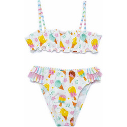 Tortue Παιδικό Μαγιό Bikini Set για Κορίτσι Λευκό S4-274-208