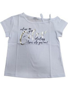 NEK Παιδικό T-Shirt Κοντομάνικο Λευκό 26924
