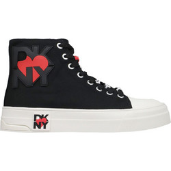 DKNY Louisa Γυναικεία Sneakers Μποτάκια Μαύρα K2478753-BLK
