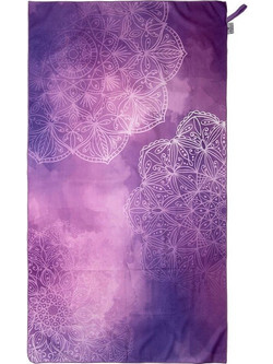 Viopros Πετσέτα Θαλάσσης Microfiber Μωβ 90x160cm 677833