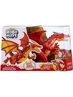 Zuru Robo Alive Fire Breathing Dragon Φιγούρα Δεινόσαυρος για 3+ Ετών