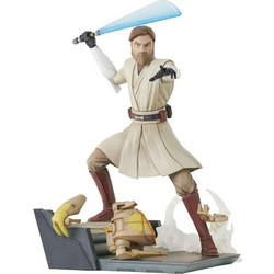 Gentle Giant Star Wars The Clone Wars Gallery General Obi-Wan Kenobi 23cm