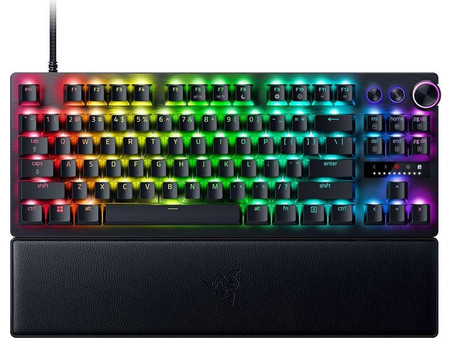 Razer Huntsman V3 Pro Gaming Πληκτρολόγιο TenKeyLess με Razer Analog Optical Διακόπτες RGB Black