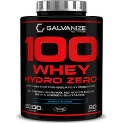 Galvanize Nutrition 100 Whey Hydro Zero Vanilla Πρωτεΐνη Ορού Γάλακτος Γράμμωσης 2kg