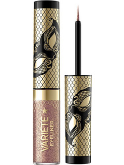 Eveline Variete Waterproof Liquid Eyeliner 01 Sparkle Gold