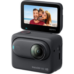 Insta360 GO 3S Standard Edition 64GB Action Camera 4K Ultra HD 360° Υποβρύχια με WiFi και Οθόνη 2.2" Μαύρη