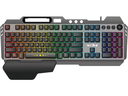 WB590 Gaming Πληκτρολόγιο RGB Black