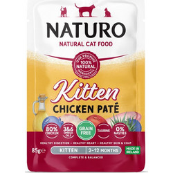 Naturo Kitten Grain Free with Chicken 85gr