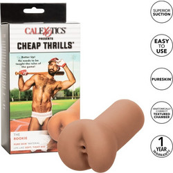 CalExotics Cheap Thrills The Rookie Pocket Pussy & Sleeve Αυνανιστήρι Flesh