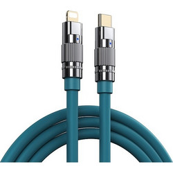 Remax RC-C053 Braided USB-C to Lightning Cable 20W 1.2m Blue RC-C053