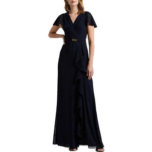 Lauren Ralph Lauren Maxi Καλοκαιρινό Φόρεμα για Γάμο / Βάπτιση Αμπιγιέ Μαύρο 253909447002 Lauren Ralph Lauren Maxi Καλοκαιρινό Φόρεμα για Γάμο / Βάπτιση Αμπιγιέ Μαύρο 253909447002