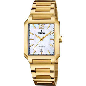 Festina Γυναικείο Ρολόι με Χρυσό Μεταλλικό Μπρασελέ F20680/2 Festina Γυναικείο Ρολόι με Χρυσό Μεταλλικό Μπρασελέ F20680/2